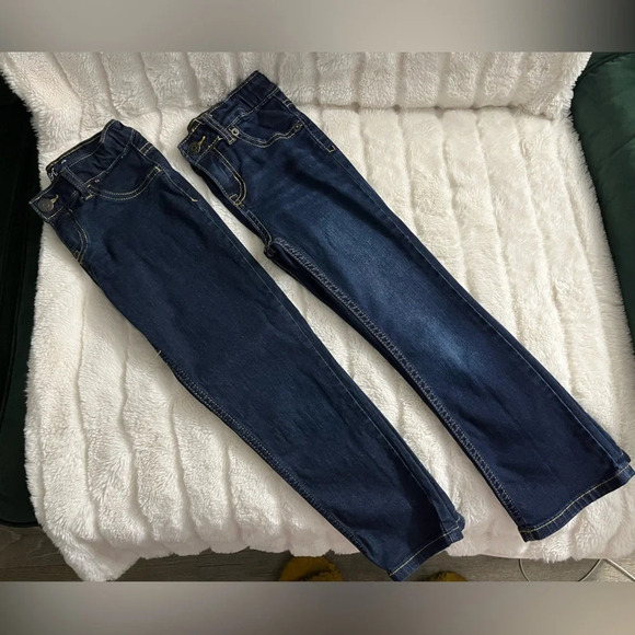 Cat & Jack Denim Jeans Bundle (2) - Picture 1 of 7